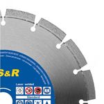 Диск отрезной сегментный S&R по асфальту 400 мм Standart, фото , изображение 5 | SNABZHENIE.com.ua