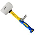 Резиновый молоток S&R 55мм, 450г, белый, фото  | SNABZHENIE.com.ua