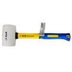 Резиновый молоток S&R 55мм, 450г, белый, фото , изображение 10 | SNABZHENIE.com.ua