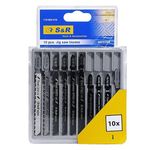 Набор универсальных пильных полотен S&R Meister, 10 шт., фото  | SNABZHENIE.com.ua