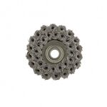 Щетка для УШМ 75 мм М14, чашка, двухрядная, проволока 0,35 мм, фото , изображение 4 | SNABZHENIE.com.ua