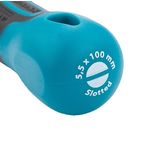Отвертка SL 5,5 x 100 мм, трехкомпонентная, GROSS (12110G), фото , изображение 7 | SNABZHENIE.com.ua