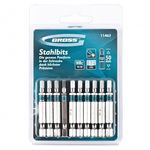 Набор бит HEX 4х50, сталь S2, 10 шт. GROSS (11463G), фото , изображение 2 | SNABZHENIE.com.ua