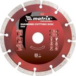 Алмазный отрезной диск MATRIX 115х22,2 мм сегментный, сухой рез, фото , изображение 2 | SNABZHENIE.com.ua