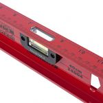 Уровень 400 мм алюмінієвий, 3 віконця, посилений MATRIX (340049M), фото , зображення 4 | SNABZHENIE.com.ua