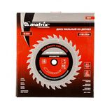 Пильный диск 190х20 мм по дереву, 48 зубьев, MATRIX (732149M), фото , изображение 4 | SNABZHENIE.com.ua