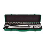 Набор инструментов 1/2" 18 ед. TOPTUL (GCAD1821), фото  | SNABZHENIE.com.ua