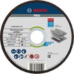 Круг отрезной 125 мм для нержавеющей стали, BOSCH Rapido, фото  | SNABZHENIE.com.ua