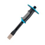 Зубило-скарпель 305 х 25 мм, эргоном. ручка, защитный протектор GROSS, фото  | SNABZHENIE.com.ua