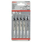 Пильное полотно T 101 BR Clean for Wood по дереву 5 шт, BOSCH, фото , изображение 2 | SNABZHENIE.com.ua