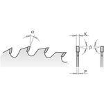 Дисковая пила 160x20 мм, Z 24 для ручных циркулярок CMT, фото , изображение 2 | SNABZHENIE.com.ua