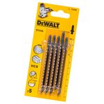 Пилки для лобзика DeWalt T 101 B по дереву, 5 шт, глубина 30 мм, фото  | SNABZHENIE.com.ua