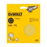 Шлифкруг 125 мм, зерно 80, для дерева и краски, 25 шт DeWalt, фото  | SNABZHENIE.com.ua