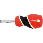 Отвертка плоская 38 мм, шлиц 6 мм YATO (YT-25910), фото  | SNABZHENIE.com.ua