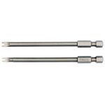 Бита 1/4", YATO 4x100 и 8x100 мм, набор 2 шт. (YT-0498), фото  | SNABZHENIE.com.ua