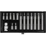 Набор бит TORX SECURITY + переходник ½ Т20-Т55, 15 шт. YATO (YT-0417), фото  | SNABZHENIE.com.ua