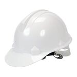 Каска защитная VOREL белая из HDPE, фото  | SNABZHENIE.com.ua
