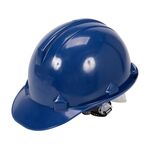 Каска для захисту голови VOREL синя з матеріалу HDPE [30], фото  | SNABZHENIE.com.ua