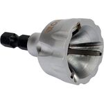 Знімач фаски YATO на 6-гран. шпинделі 1/4", Ø 3-19 мм, глиб. 12 мм, фото  | SNABZHENIE.com.ua
