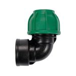 Колено 90° для пластиковых труб 25 мм, внутрен. резьба, 1 MPa, фото  | SNABZHENIE.com.ua