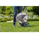 Тележка для шланга GARDENA AquaRoll M Metal, фото , изображение 5 | SNABZHENIE.com.ua