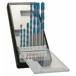 Набор свердел BOSCH CYL-9 MultiConstruction 5-10 мм, 7 шт., фото  | SNABZHENIE.com.ua