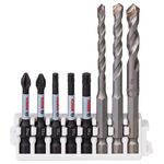 Hex-9 Ceramic 5/6/8 мм; свердло Impact Power 50 мм, PH2, PZ2, T20, T25, T30 BOSCH, фото  | SNABZHENIE.com.ua