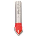 Фреза V-образная 8 мм Expert for Wood, D 12,7 мм, L 10 мм, G 44,5 мм, 90° BOSCH, фото  | SNABZHENIE.com.ua