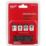 Цепь MILWAUKEE 3/8" 406мм 1,1 4932464873 для цепной пилы, фото  | SNABZHENIE.com.ua
