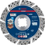 Алмазний відрізний круг EXPERT MultiMaterial X-LOCK, 125 x 22,23 x 2,4 x 12 мм BOSCH, фото  | SNABZHENIE.com.ua