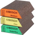 Шлифовальные колодки BOSCH EXPERT S470 Combi, 3 шт., 69 x 97 x 26 мм, фото  | SNABZHENIE.com.ua