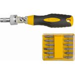 Набор отверток и насадок 14 шт. Cr-V TOPEX (39D525), фото  | SNABZHENIE.com.ua