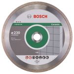 Алмазний відрізний круг 230 x 22,23 мм для різання керамічної плитки Standard for Ceramic BOSCH (2608602205), фото  | SNABZHENIE.com.ua