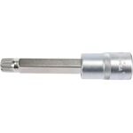 Головка торцева з насадкою Spline M12, квадрат 1/2, довжина 100 мм YATO (YT-04354), фото  | SNABZHENIE.com.ua