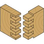 Фреза пазовая короткая HM 8x20x50 мм, хвостовик 8 мм CMT, фото , изображение 8 | SNABZHENIE.com.ua