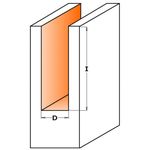 Фреза пазовая HM 3x10x55 мм, хвостовик 8 мм CMT (174.030.11), фото , изображение 2 | SNABZHENIE.com.ua