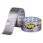 HPX 6200 - 48мм x 10м - серебристая армированная лента, фото  | SNABZHENIE.com.ua