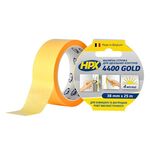 Малярная лента HPX 4400 "Золотая" 38мм x 25м для наружного применения, фото  | SNABZHENIE.com.ua