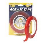 Аcrylic tape 12мм x 5м, акриловая прозрачная двусторонняя лента, фото  | SNABZHENIE.com.ua
