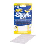 Прозрачные стикеры для креплений 25х25мм, 15 шт., фото  | SNABZHENIE.com.ua