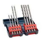Набор буров SDS-Plus-3, 8 ударных сверл в коробке BOSCH, фото  | SNABZHENIE.com.ua