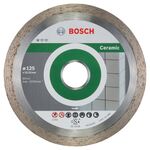Алмазний відрізний круг 125 x 22,23 мм, Standard for Ceramic, 10 шт, BOSCH (2608603232), фото  | SNABZHENIE.com.ua