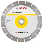 Алмазный отрезной круг 230 мм, ECO Universal, 10 шт, BOSCH, фото  | SNABZHENIE.com.ua