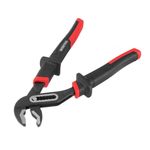Клещи сантехнические 250 мм, сталь 40CrV, рукоятки STORM INTERTOOL, фото  | SNABZHENIE.com.ua