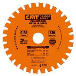 Дисковая пила CMT 136,5x20 мм, Z30 для пиления по стали, фото  | SNABZHENIE.com.ua