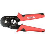 Кліщі для затискання втулкових наконечників провідників YATO L= 175мм, з наконечниками 0.25-10 мм² 1200 шт, фото  | SNABZHENIE.com.ua