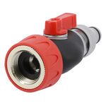 Розподілювач води YATO 1-канальний з вентилем на шланг 1/2", фото  | SNABZHENIE.com.ua