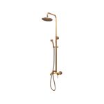 Душевой комплект с шаровым регулятором RETRO BRONZE 2 FALA, 2 функции, высота 95-130 см., фото  | SNABZHENIE.com.ua