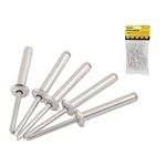 Заклепки слепые алюминиевые MASTERTOOL 4.8x14.48 мм, 50 шт., фото  | SNABZHENIE.com.ua