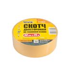 Двусторонний скотч на тканевой основе MASTERTOOL 38 мм 25 м, фото  | SNABZHENIE.com.ua